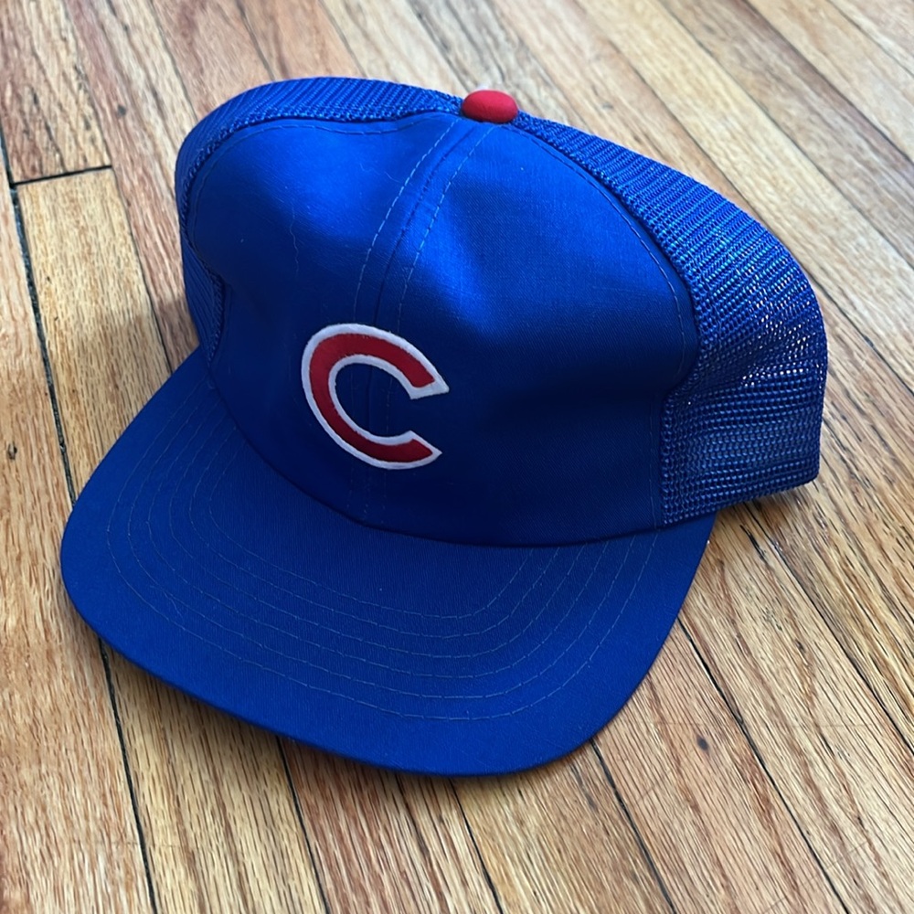 Vintage Chicago Cubs Snapback / 1980s / MLB